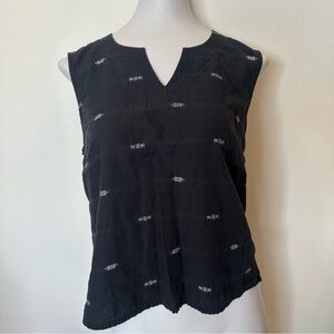 Black Sleeveless Top